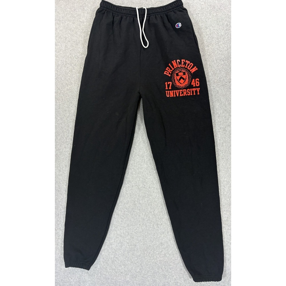 Princeton Tigers Champion Screened Logo Campus Jogger Sweatpants (Men's Medium)